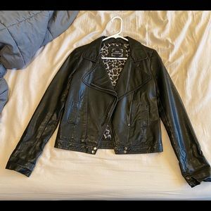 DNA Couture Moto Jacket - Faux Leather